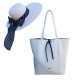 Basic Bag  White Marina Leather