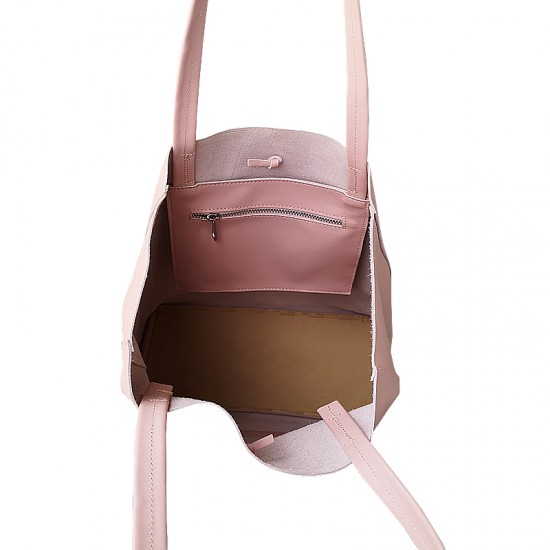 Basic Bag Pink Powder Leather