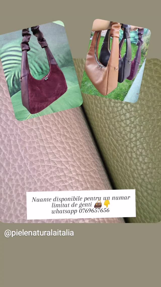 🤔 De ce să alegi o geantă gata făcută, când poți avea una creată exact pe gustul tău?
. 
La mcleather.ro , tu decizi:
✨ culoarea
✨ dimensiunile baretelor
✨ tipul de piele
✨ detaliile care te reprezintă

Totul, la un preț corect și cu garanția calității handmade, fabricat în România. 🇷🇴

📲 Scrie-ne pe WhatsApp: 0769 657 656
🌐 Descoperă mai multe: www.mcleather.ro

Grăbește-te — noul model este disponibil doar în serie limitată! 🔥

#gentidinpielelacomanda #genti #rucsaci #handmade #mcleather #fabricatinromania #GentiLaComanda #reduceri #superpret #blackfriday #limitededition