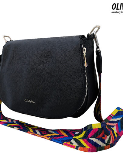 Geanta Crossbody din piele naturala - OLIVIA