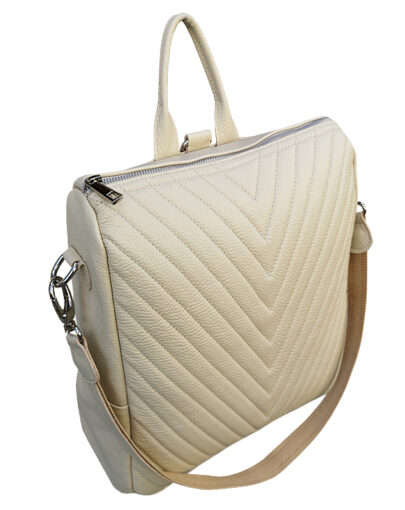 Rucsac din piele naturala – Adele Cream