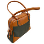 Geanta Din Piele Naturala F 70 - Khatia Kaki - MC Leather