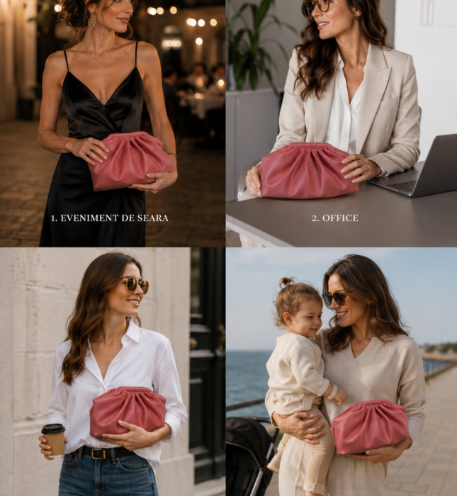 Geanta ocazie - Sweetie Clutch Corai