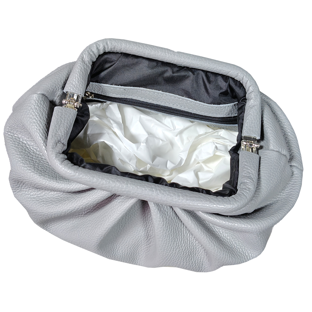 Geanta Ocazie - Sweetie Clutch Gri - MC Leather