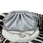 Geanta Ocazie - Sweetie Clutch Gri - MC Leather